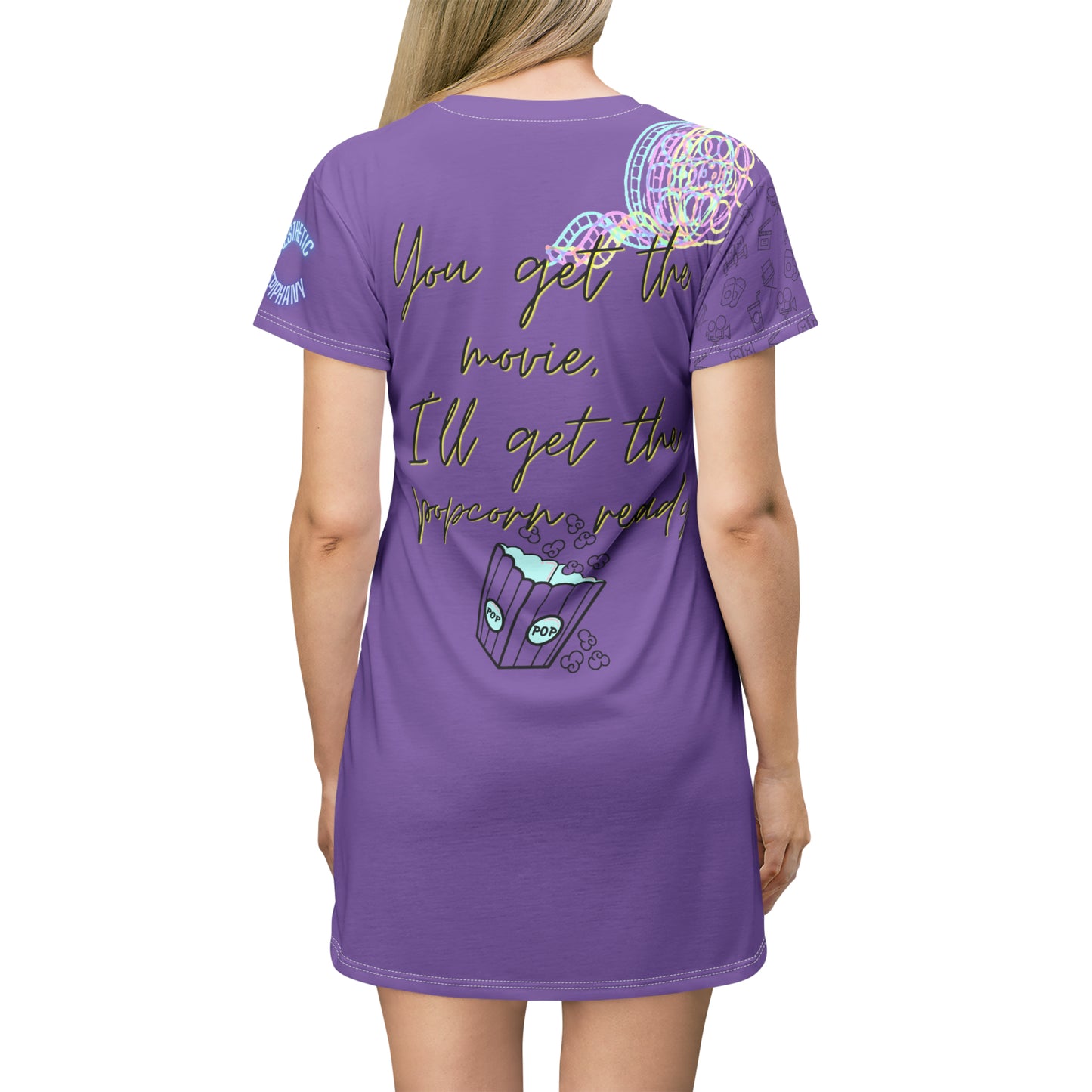 MOVIE NIGHT ~ T-Shirt Dress