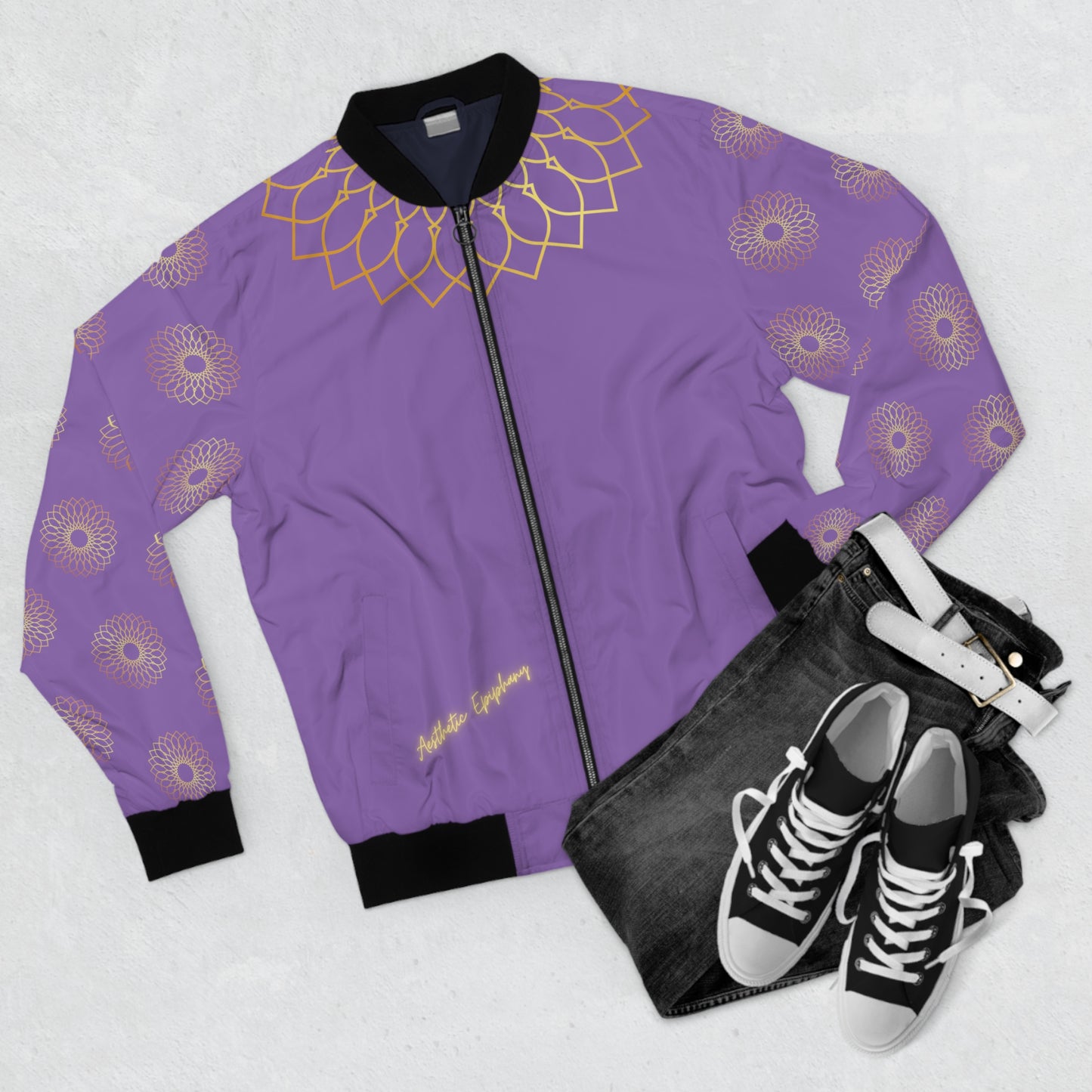 LONER II ~ Bomber Jacket PURPLE
